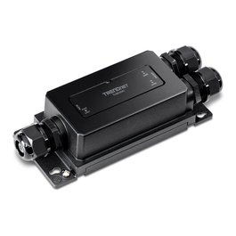TRENDnet TI-BE200 Extensor PoE++ Industrial Gigabit para Exterior con 2 Puertos