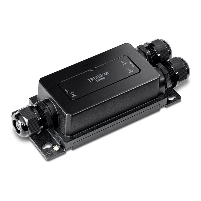 TRENDnet TI-BE200 Extensor PoE++ Industrial Gigabit para Exterior con 2 Puertos TRENDnet TI-BE200 Extensor PoE++ Industrial Gigabit para Exterior con 2 Puertos