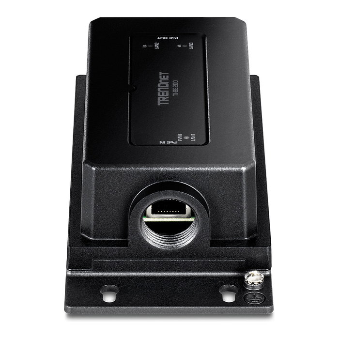 TRENDnet TI-BE200 Extensor PoE++ Industrial Gigabit para Exterior con 2 Puertos TRENDnet TI-BE200 Extensor PoE++ Industrial Gigabit para Exterior con 2 Puertos