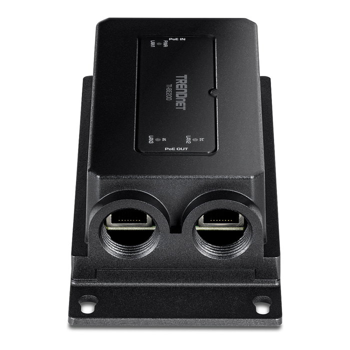 TRENDnet TI-BE200 Extensor PoE++ Industrial Gigabit para Exterior con 2 Puertos TRENDnet TI-BE200 Extensor PoE++ Industrial Gigabit para Exterior con 2 Puertos