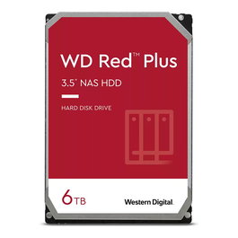 Western Digital Red Plus Disco Duro Interno 6 TB 5400 RPM 256 MB 3.5" Serial ATA III