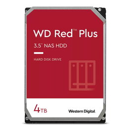 Western Digital Red Plus WD40EFPX 4TB 3.5" SATA III HDD para NAS 5400RPM 256MB