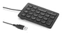 Kensington Teclado numérico con cable USB-A Negro