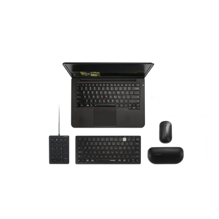 Kensington K79820WW Teclado Numérico USB 21 Teclas con 4 Teclas de Acceso Rápido, Mecanismo de Tijera, Plug and Play, Compatible con Windows, macOS, Chrome OS - Negro
