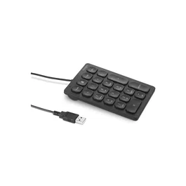 Kensington K79820WW Teclado Numérico USB 21 Teclas con 4 Teclas de Acceso Rápido, Mecanismo de Tijera, Plug and Play, Compatible con Windows, macOS, Chrome OS - Negro