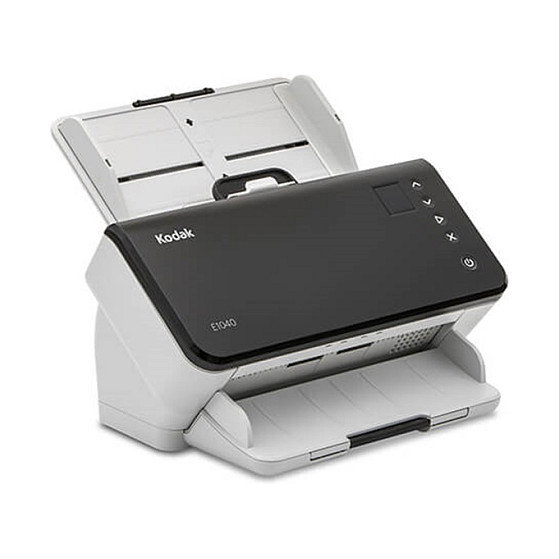 Kodak E1040 Escáner de Documentos A4, 40 Páginas/Min, Duplex, Alimentador ADF 80 Hojas, USB 3.2, 600 x 600 DPI, Blanco y Negro