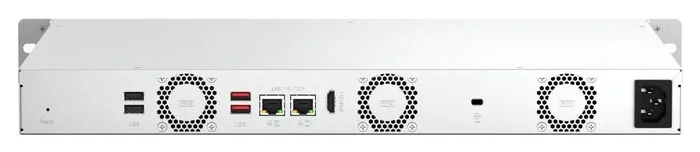QNAP TS-464eU NAS de montaje en rack 1U con 8 GB DDR4 y 4 bahías