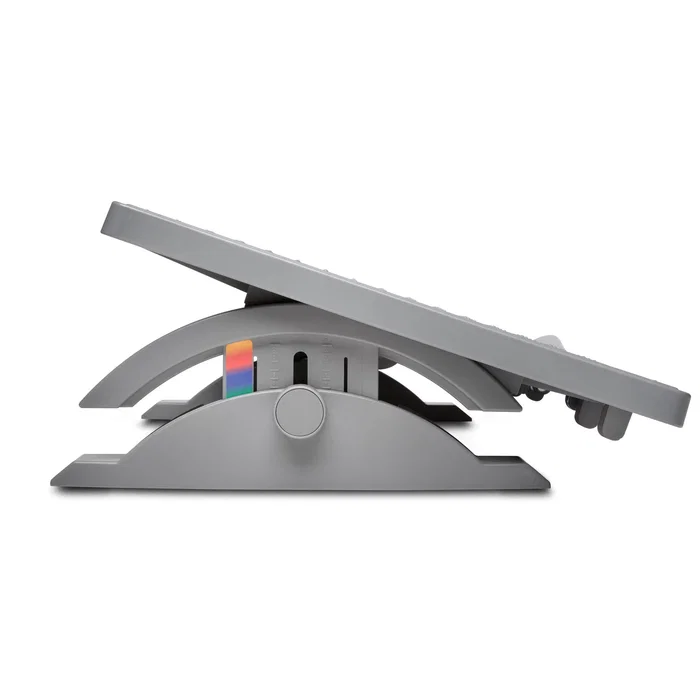 Kensington K50409EU SmartFit SoleMate Pro Reposapiés Ergonómico - Ajustable en Altura y Ángulo, Gris, Sistema SmartFit, Antideslizante, Oficina y Hogar