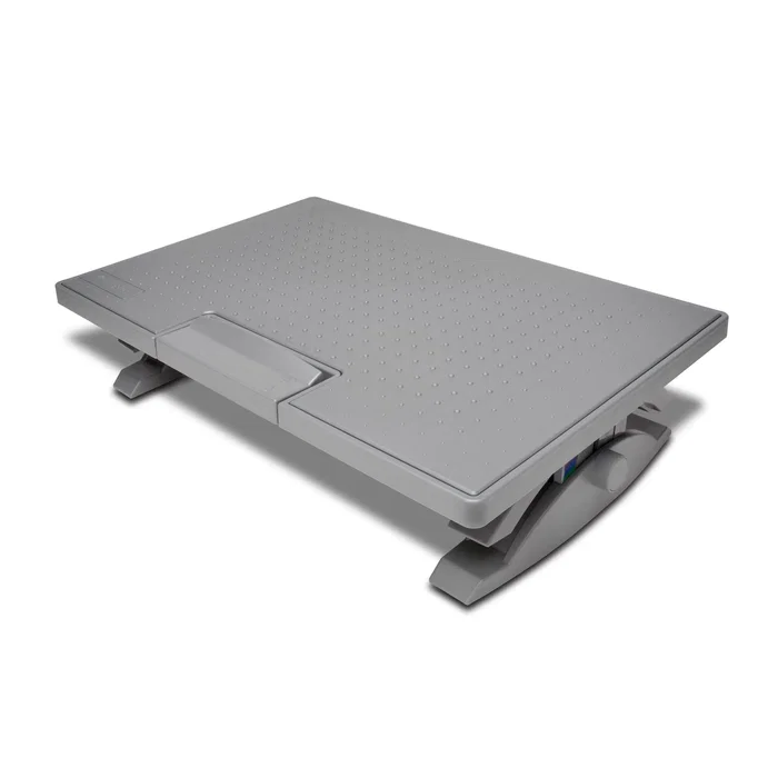 Kensington K50409EU SmartFit SoleMate Pro Reposapiés Ergonómico - Ajustable en Altura y Ángulo, Gris, Sistema SmartFit, Antideslizante, Oficina y Hogar