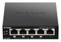 D-Link DGS-1005P/E Switch de 5 puertos Gigabit con 4 puertos PoE+