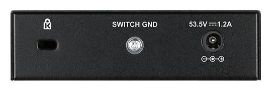 D-Link DGS-1005P/E Switch de 5 puertos Gigabit con 4 puertos PoE+