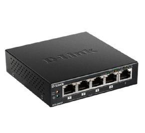 D-Link DGS-1005P/E Switch de 5 puertos Gigabit con 4 puertos PoE+