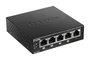 D-Link DGS-1005P/E Switch de 5 puertos Gigabit con 4 puertos PoE+