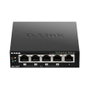 D-Link DGS-1005P/E Switch de 5 puertos Gigabit con 4 puertos PoE+