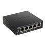 D-Link DGS-1005P/E Switch de 5 puertos Gigabit con 4 puertos PoE+