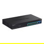 TRENDnet TPE-1021WS Switch Web Smart Gigabit PoE+ de 10 Puertos, 8x PoE de 30W, 2 SFP, Gestionado L2/L3/L4, Montaje en Rack, 20 Gbps