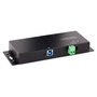 StarTech.com Hub Industrial USB 3.0 de 4 Puertos 5Gbps Negro