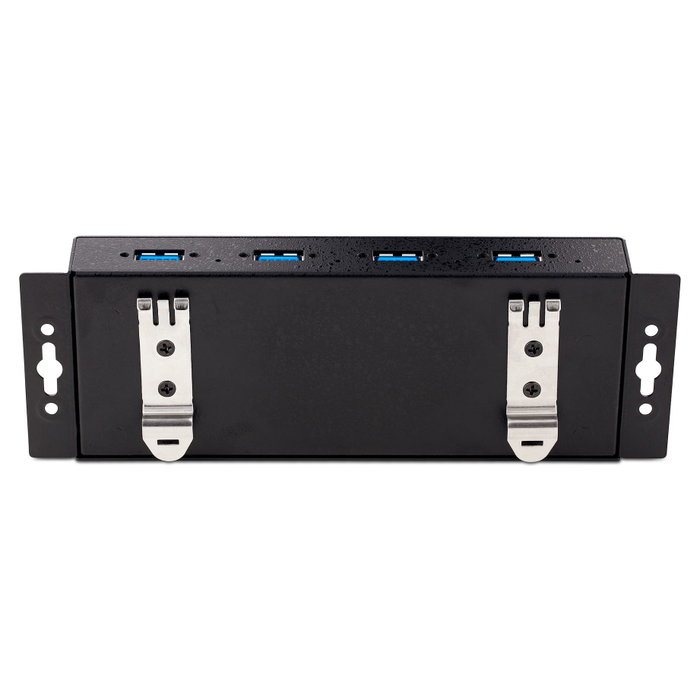 StarTech.com Hub Industrial USB 3.0 de 4 Puertos 5Gbps Negro StarTech.com Hub Industrial USB 3.0 de 4 Puertos 5Gbps Negro