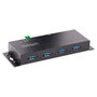StarTech.com Hub Industrial USB 3.0 de 4 Puertos 5Gbps Negro
