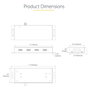 StarTech.com Hub Industrial USB 3.0 de 4 Puertos 5Gbps Negro