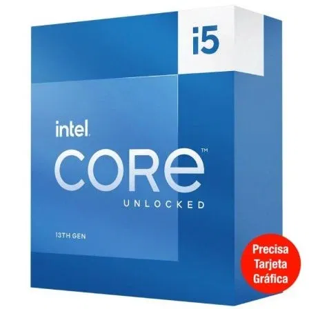 Intel Core i5-13400F Procesador de sobremesa 13ª Gen Raptor Lake 2.5 GHz (Turbo 4.6 GHz) 10 Núcleos 16 Hilos Socket LGA1700 Sin Gráfica Integrada
