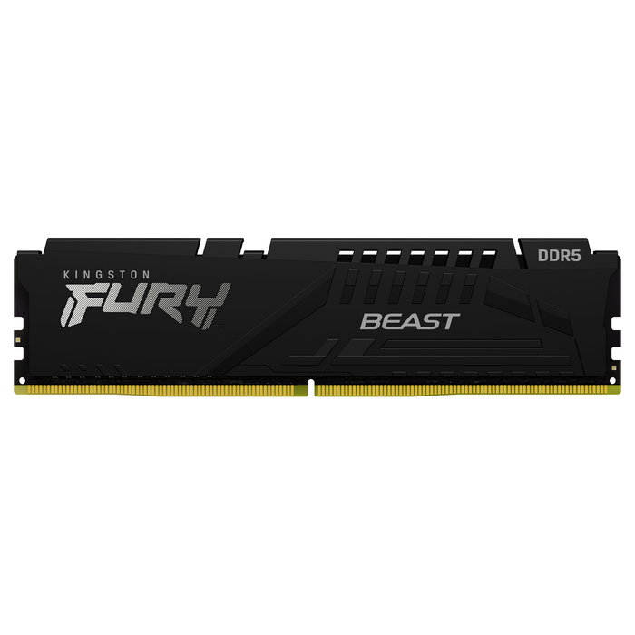 Kingston FURY Beast 32GB DDR5 5600MT/s CL36 DIMM Black - Módulo de memoria para PC con AMD EXPO, 1x32GB, 288-pin, disipador térmico