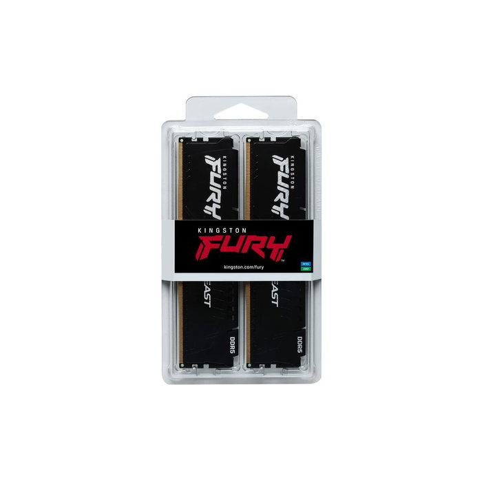Kingston FURY Beast 16GB 5600MT/s DDR5 CL36 DIMM Kit de 2 Black EXPO