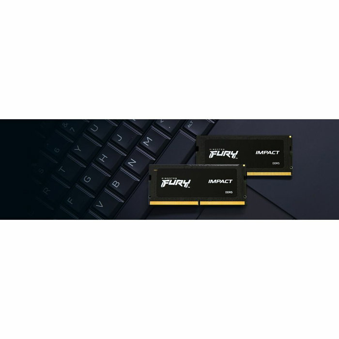 Kingston FURY Impact 64 GB DDR5 5600 MT/s SODIMM Kit 2x32GB CL40 Kingston FURY Impact 64 GB DDR5 5600 MT/s SODIMM Kit 2x32GB CL40