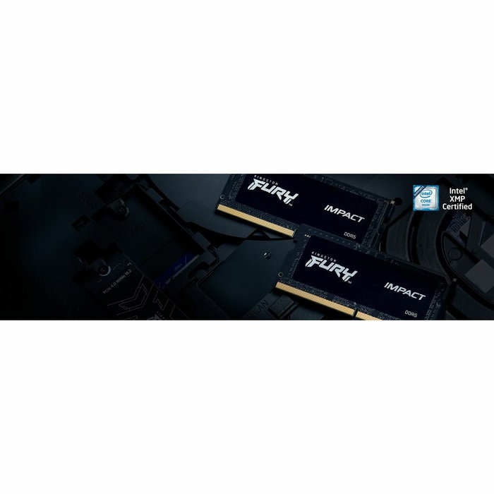 Kingston FURY Impact 64 GB DDR5 5600 MT/s SODIMM Kit 2x32GB CL40 Kingston FURY Impact 64 GB DDR5 5600 MT/s SODIMM Kit 2x32GB CL40