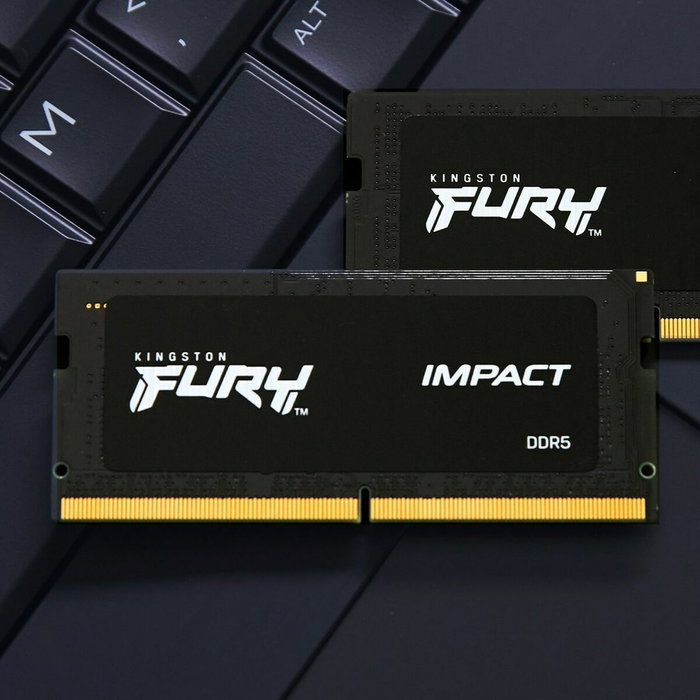 Kingston FURY Impact 64 GB DDR5 5600 MT/s SODIMM Kit 2x32GB CL40 Kingston FURY Impact 64 GB DDR5 5600 MT/s SODIMM Kit 2x32GB CL40