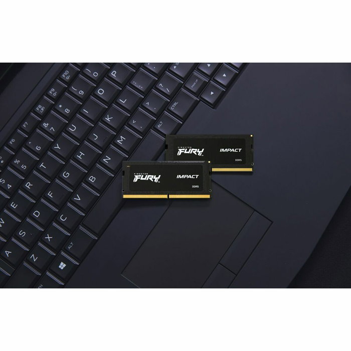 Kingston FURY Impact 64 GB DDR5 5600 MT/s SODIMM Kit 2x32GB CL40 Kingston FURY Impact 64 GB DDR5 5600 MT/s SODIMM Kit 2x32GB CL40