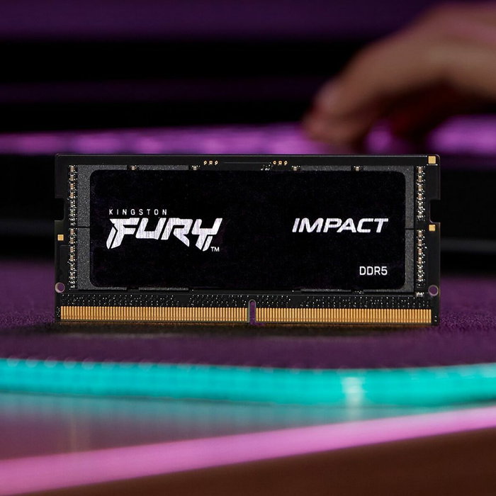 Kingston FURY Impact 64 GB DDR5 5600 MT/s SODIMM Kit 2x32GB CL40 Kingston FURY Impact 64 GB DDR5 5600 MT/s SODIMM Kit 2x32GB CL40
