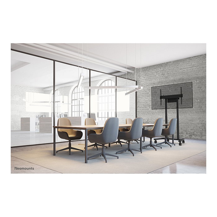 Neomounts FL55-875BL1 Soporte de Suelo Móvil Motorizado para Pantallas de 55-100 Pulgadas - Negro Neomounts FL55-875BL1 Soporte de Suelo Móvil Motorizado para Pantallas de 55-100 Pulgadas - Negro