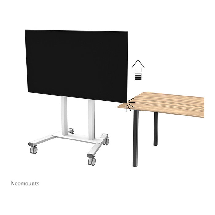 Newstar Neomounts FL55-875WH1 Soporte Móvil Motorizado para Pantallas 55-100 Pulgadas - Blanco