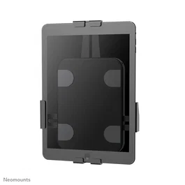 Neomounts WL15-625BL1 Soporte de Pared para Tablet 7.9''-11'' - Giratorio 360°, Antirrobo, Negro - Interfaz VESA 100x100 mm, Peso Máx. 1 kg