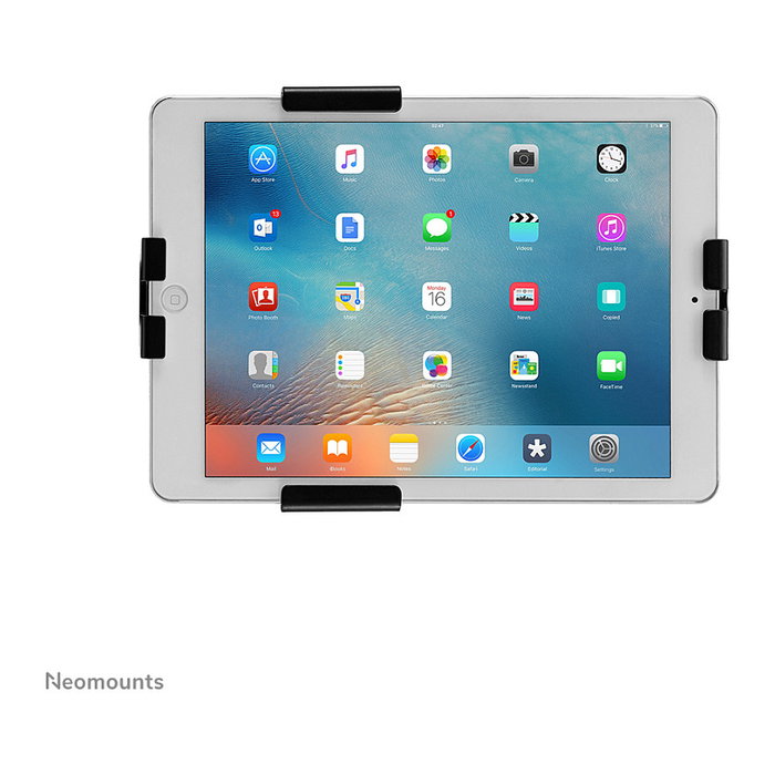 Neomounts WL15-625BL1 Drehbare Tablet-Wandhalterung für 7.9-11" Tablets, Rotación 360°, Universal, Bloqueable, Negro, Acero, 1 kg