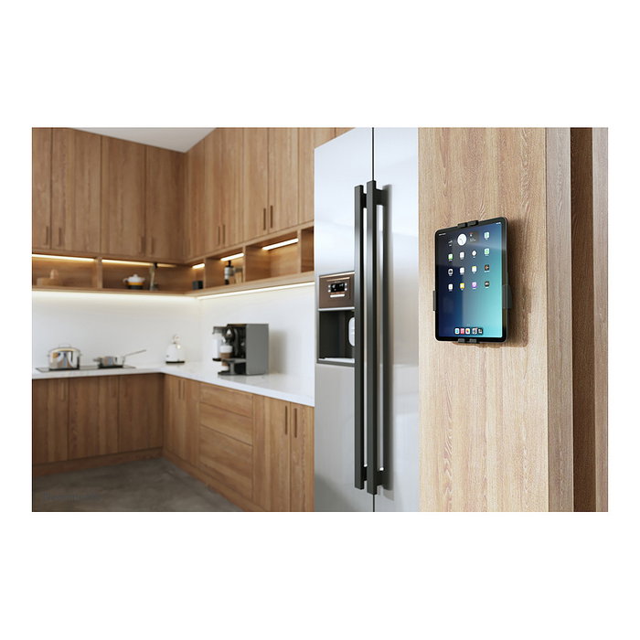 Neomounts WL15-625BL1 Drehbare Tablet-Wandhalterung für 7.9-11" Tablets, Rotación 360°, Universal, Bloqueable, Negro, Acero, 1 kg