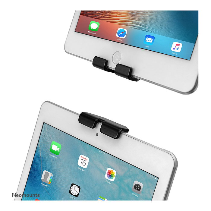 Neomounts WL15-625BL1 Drehbare Tablet-Wandhalterung für 7.9-11" Tablets, Rotación 360°, Universal, Bloqueable, Negro, Acero, 1 kg