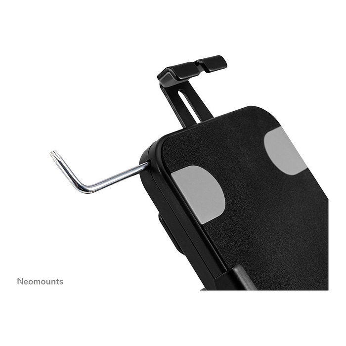 Neomounts WL15-625BL1 Drehbare Tablet-Wandhalterung für 7.9-11" Tablets, Rotación 360°, Universal, Bloqueable, Negro, Acero, 1 kg
