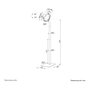 Neomounts FL15-625WH1 Soporte de Suelo para Tablet 7.9-11'' Blanco