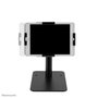 Neomounts DS15-625BL1 Soporte de Escritorio para Tablet, 7.9-11", Inclinable 130° y Giratorio 360°, Bloqueable, Fijación por Pernos, Universal, Negro