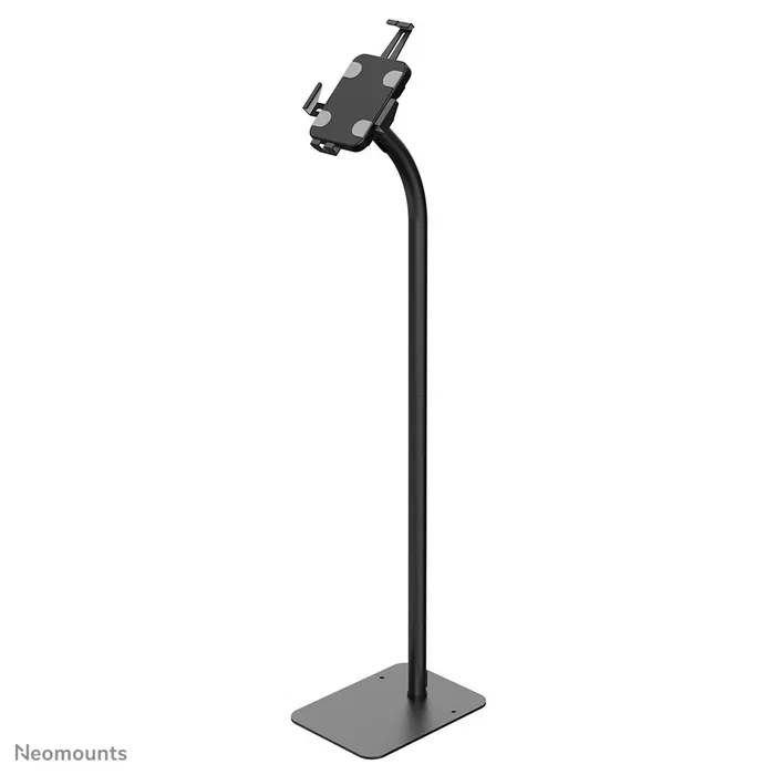 Neomounts Soporte de Suelo para Tableta Ajustable FL15-625BL1 - Giro 360°, Inclinación, para Pantallas de 7.9" a 11", Gestión de Cables, Negro