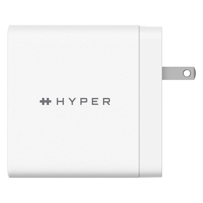 Targus HyperJuice HJG140WW Cargador GaN 140W Blanco Universal, Corriente Alterna, 2 Puertos USB-C, 2m Cable