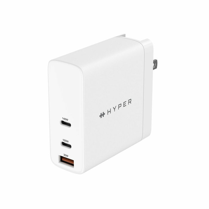 Hyper Hyperjuice HJG140WW Cargador GaN 140 W Blanco Hyper Hyperjuice HJG140WW Cargador GaN 140 W Blanco