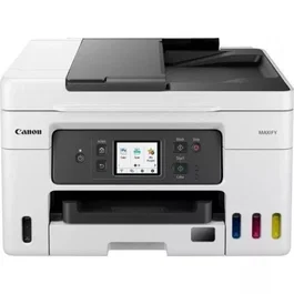 Canon Maxify GX4050 Impresora Multifunción 4 en 1 Color con Wi-Fi, Depósitos de Tinta Recargables, ADF, Pantalla Táctil - Alto Rendimiento de Tinta (6000/14000 Páginas)