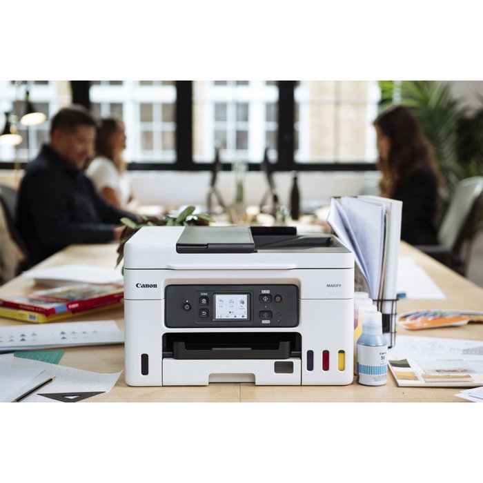 Canon MAXIFY GX4050 Multifunción MegaTank con Wi-Fi y Fax, Blanca Canon MAXIFY GX4050 Multifunción MegaTank con Wi-Fi y Fax, Blanca
