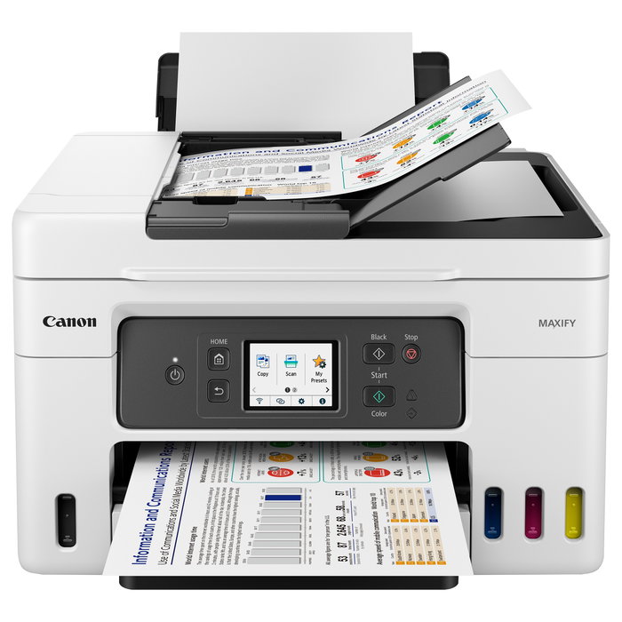 Canon MAXIFY GX4050 Multifunción MegaTank Blanca y Negra