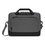 Targus Cypress EcoSmart Maletín para Portátil 14 Pulgadas (35.6 cm), Bolsillo Frontal, Tirante para Hombro, Gris, 600 g, 380 mm * 325 mm * 40 mm