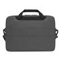 Targus Cypress EcoSmart Maletín para Portátil 14 Pulgadas (35.6 cm), Bolsillo Frontal, Tirante para Hombro, Gris, 600 g, 380 mm * 325 mm * 40 mm