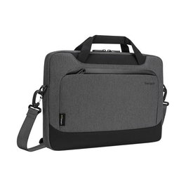 Targus Cypress EcoSmart Maletín para Portátil 14 Pulgadas (35.6 cm), Bolsillo Frontal, Tirante para Hombro, Gris, 600 g, 380 mm * 325 mm * 40 mm